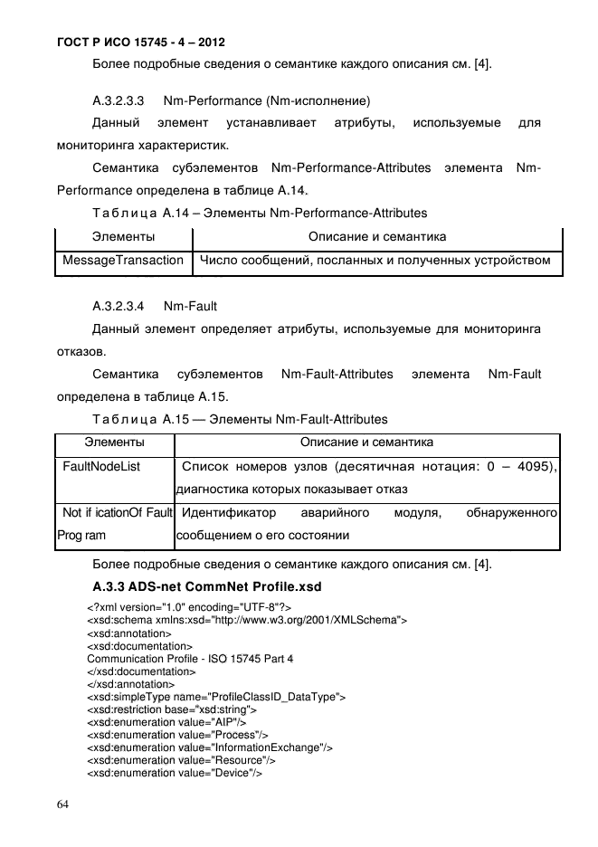 ГОСТ Р ИСО 15745-4-2012