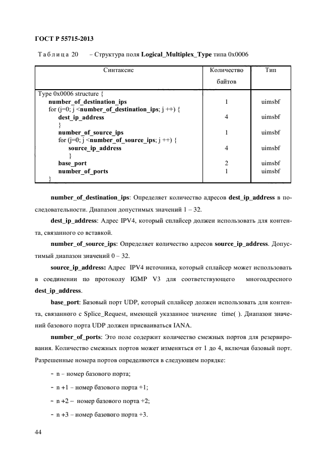 ГОСТ Р 55715-2013