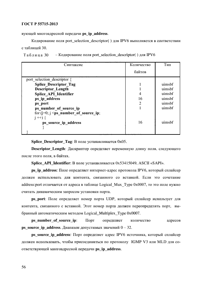 ГОСТ Р 55715-2013