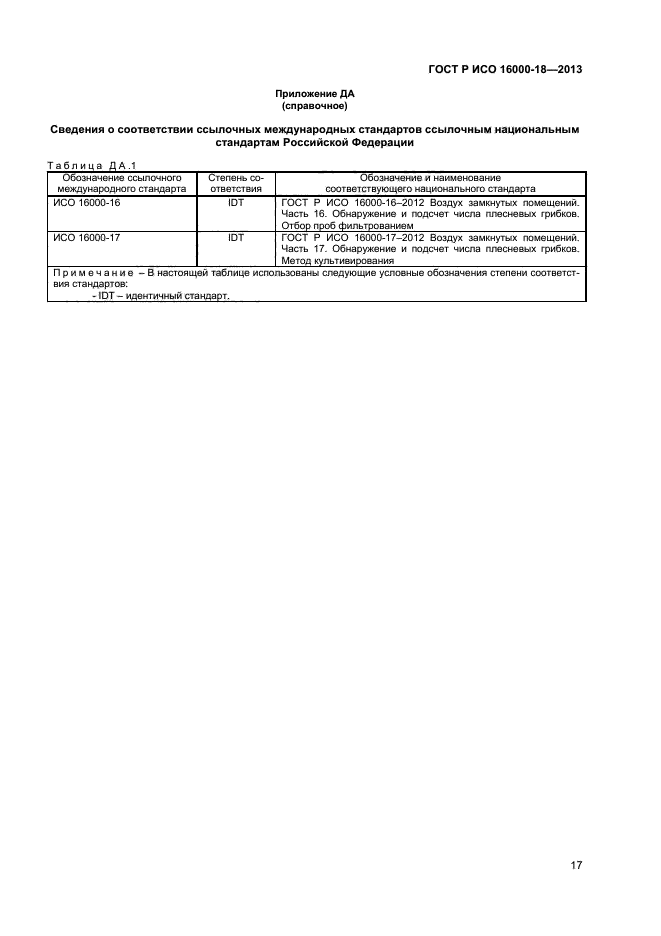ГОСТ Р ИСО 16000-18-2013