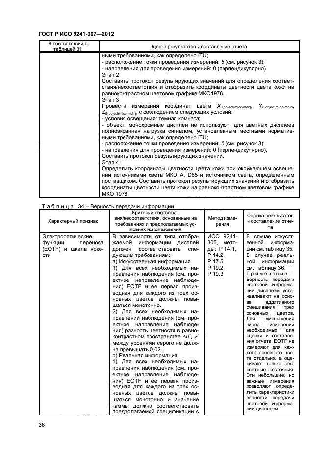 ГОСТ Р ИСО 9241-307-2012