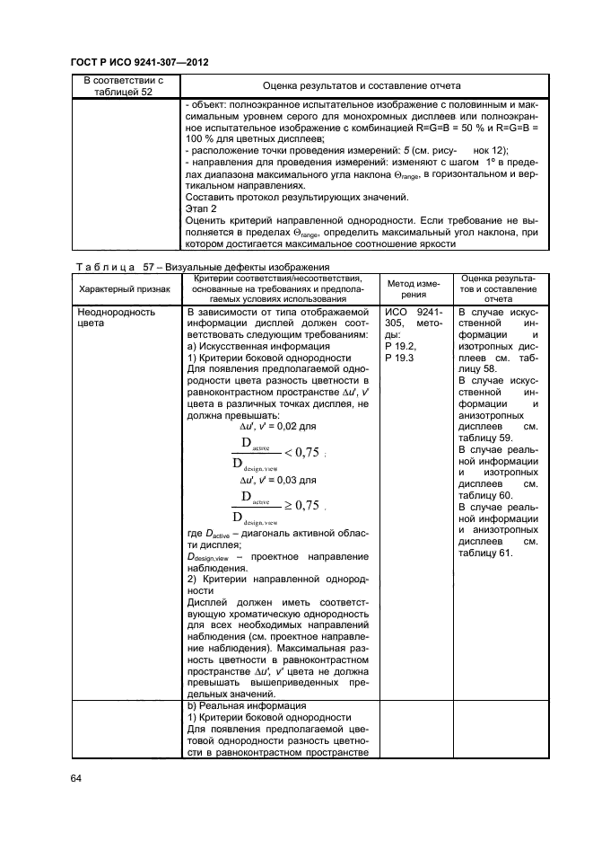 ГОСТ Р ИСО 9241-307-2012