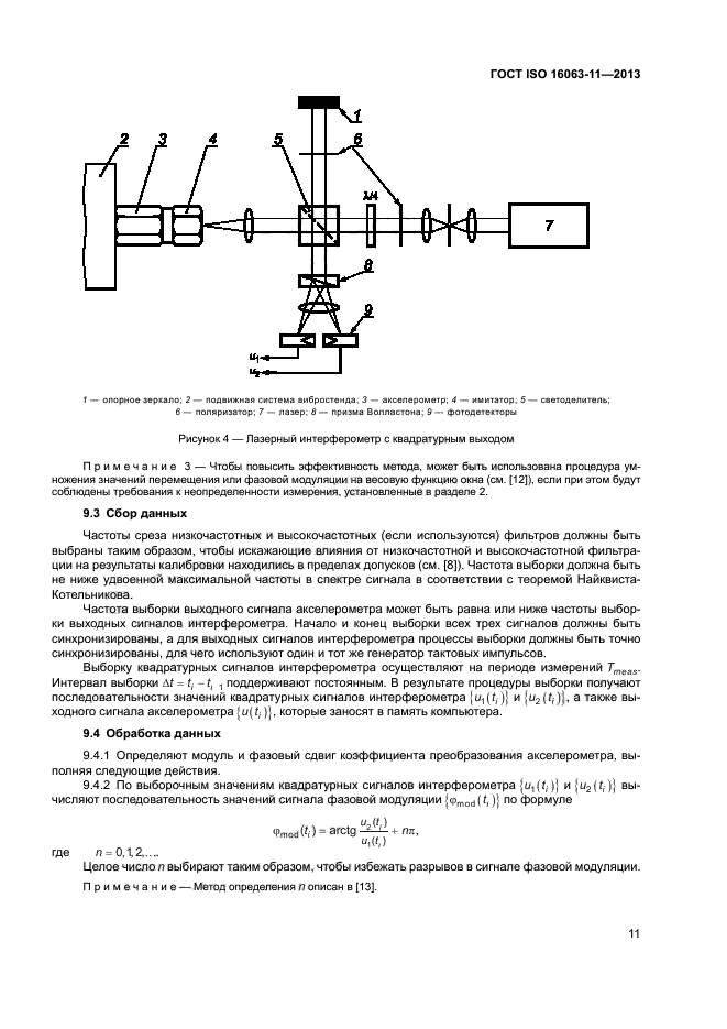 ГОСТ ISO 16063-11-2013