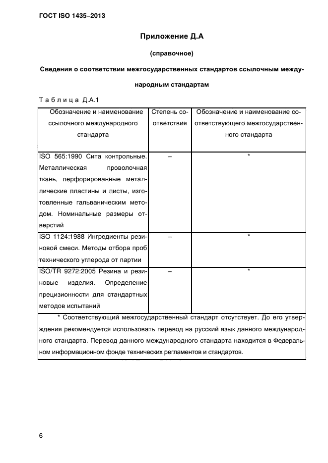 ГОСТ ISO 1435-2013