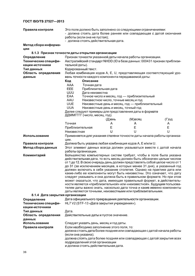 ГОСТ ISO/TS 27527-2013