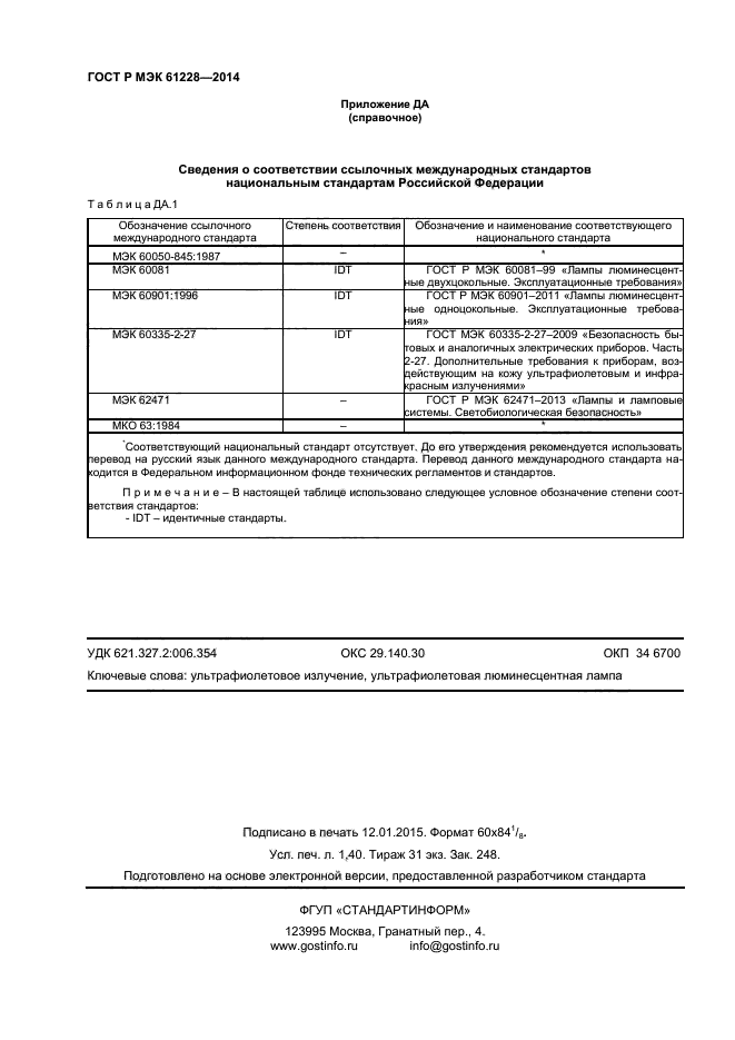 ГОСТ Р МЭК 61228-2014