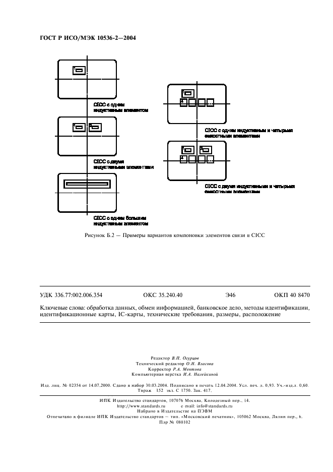 ГОСТ Р ИСО/МЭК 10536-2-2004