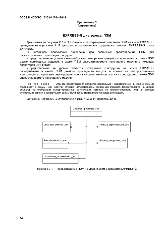 ГОСТ Р ИСО/ТС 10303-1126-2014