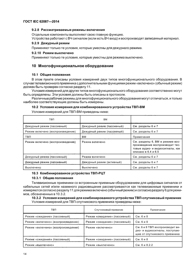 ГОСТ IEC 62087-2014