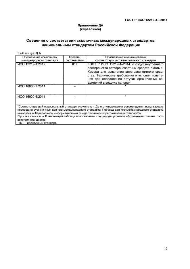 ГОСТ Р ИСО 12219-3-2014