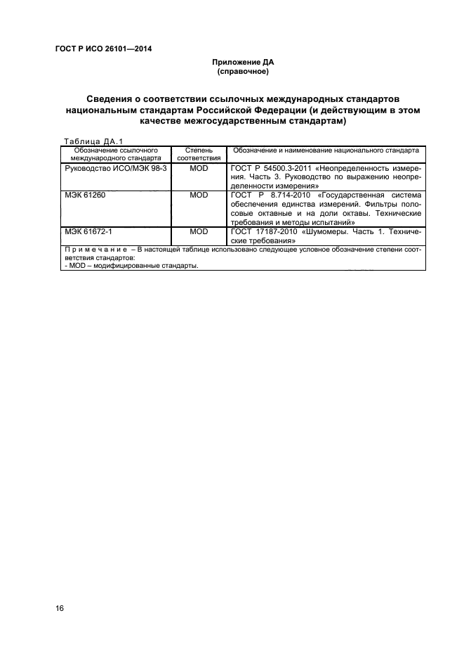 ГОСТ Р ИСО 26101-2014