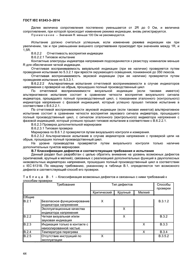 ГОСТ IEC 61243-3-2014