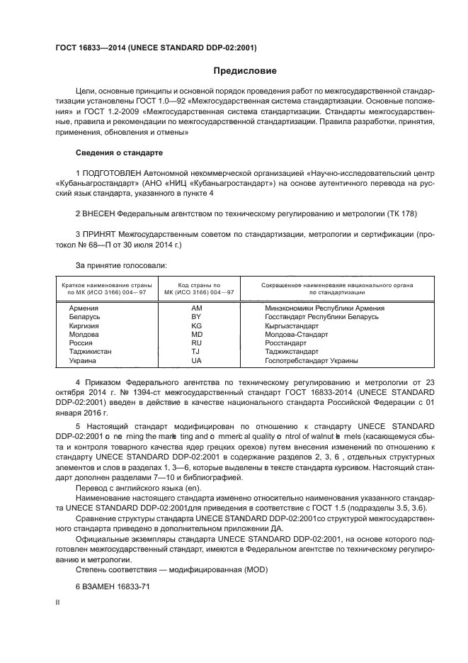 ГОСТ 16833-2014