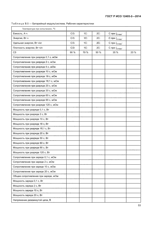 ГОСТ Р ИСО 12405-2-2014