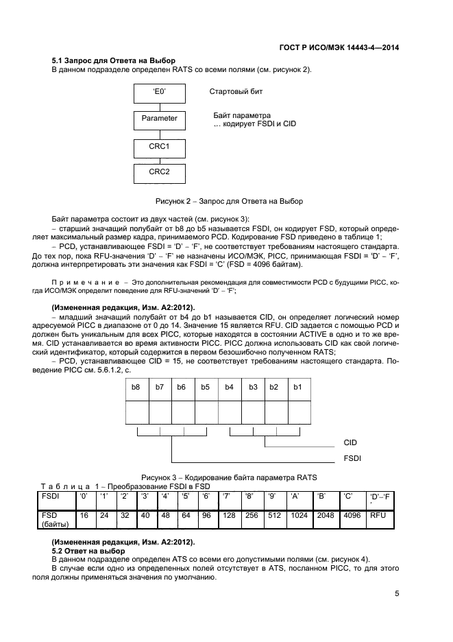 ГОСТ Р ИСО/МЭК 14443-4-2014