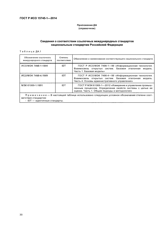 ГОСТ Р ИСО 15745-1-2014