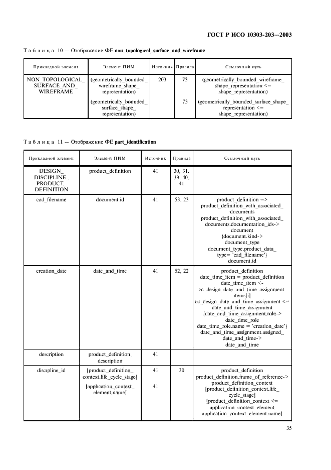 ГОСТ Р ИСО 10303-203-2003