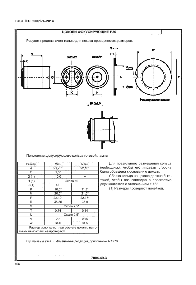 ГОСТ IEC 60061-1-2014