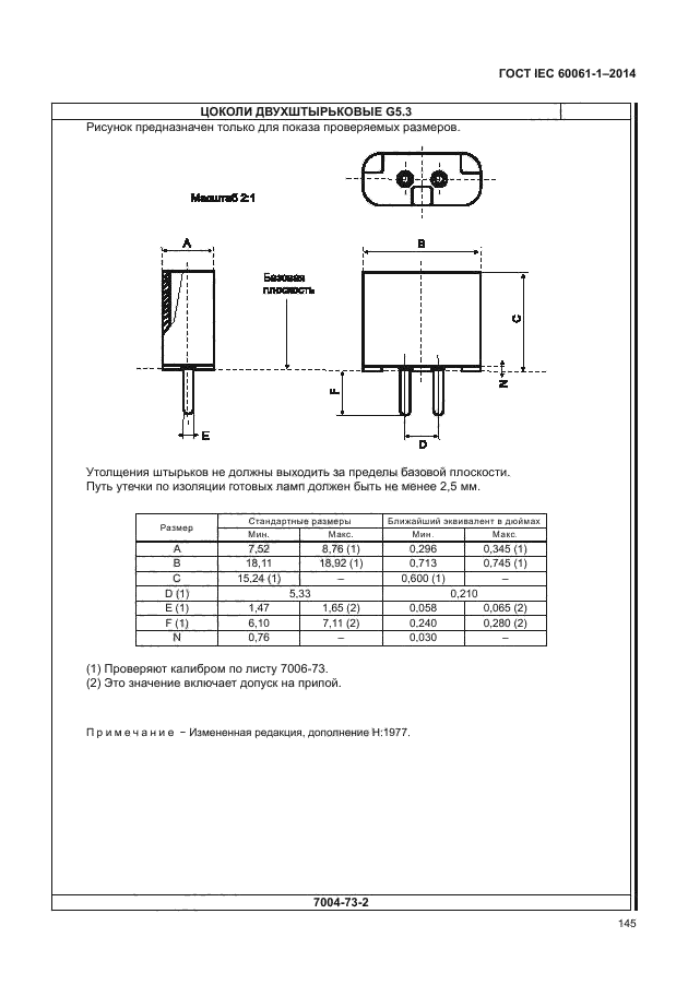 ГОСТ IEC 60061-1-2014