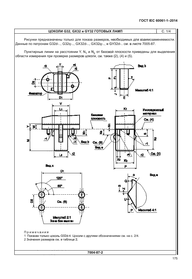 ГОСТ IEC 60061-1-2014