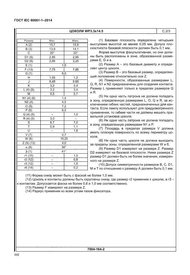 ГОСТ IEC 60061-1-2014