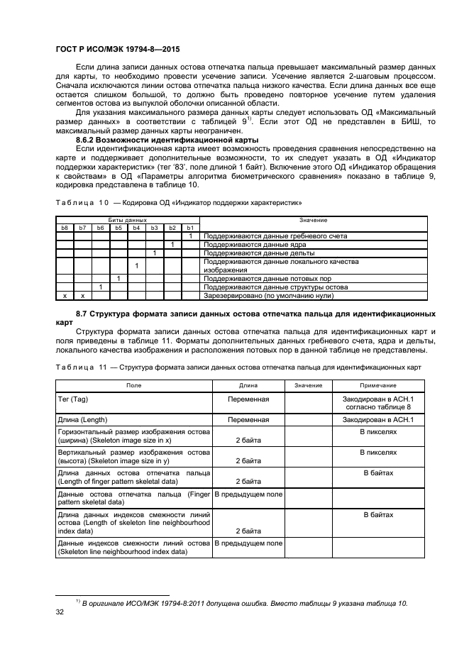 ГОСТ Р ИСО/МЭК 19794-8-2015