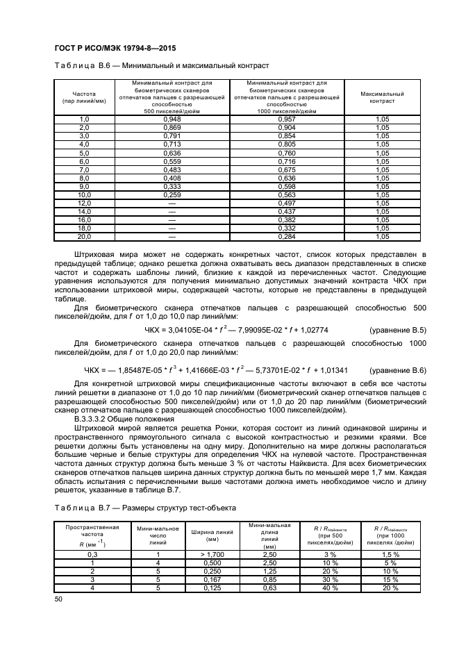 ГОСТ Р ИСО/МЭК 19794-8-2015