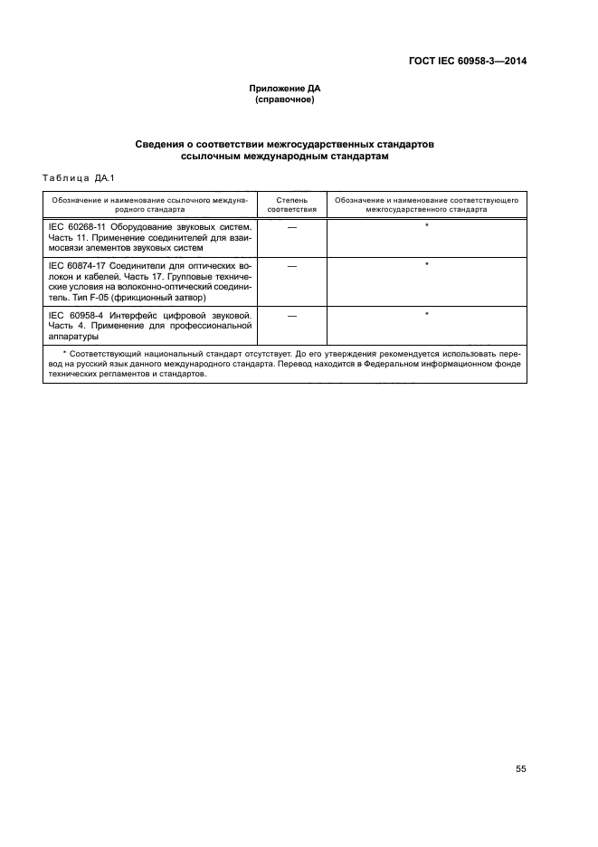 ГОСТ IEC 60958-3-2014