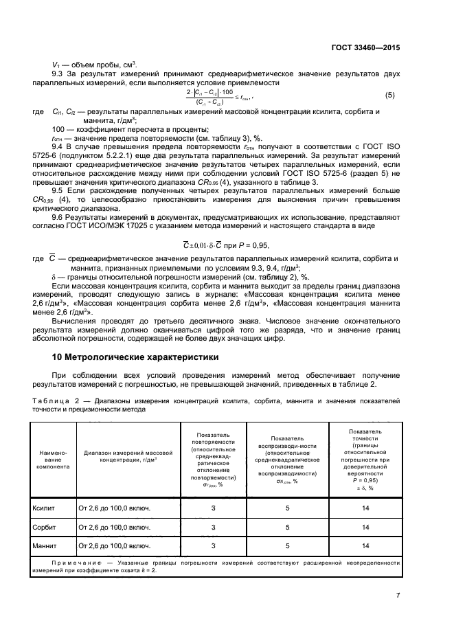 ГОСТ 33460-2015