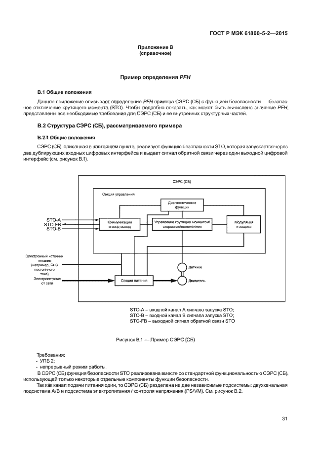 ГОСТ Р МЭК 61800-5-2-2015