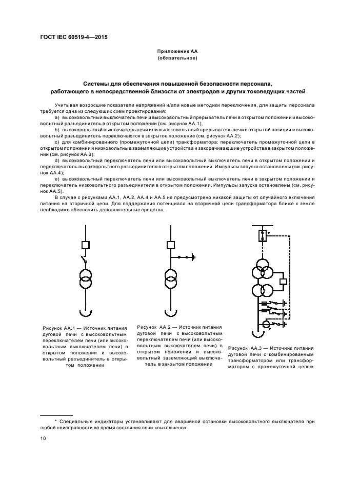 ГОСТ IEC 60519-4-2015