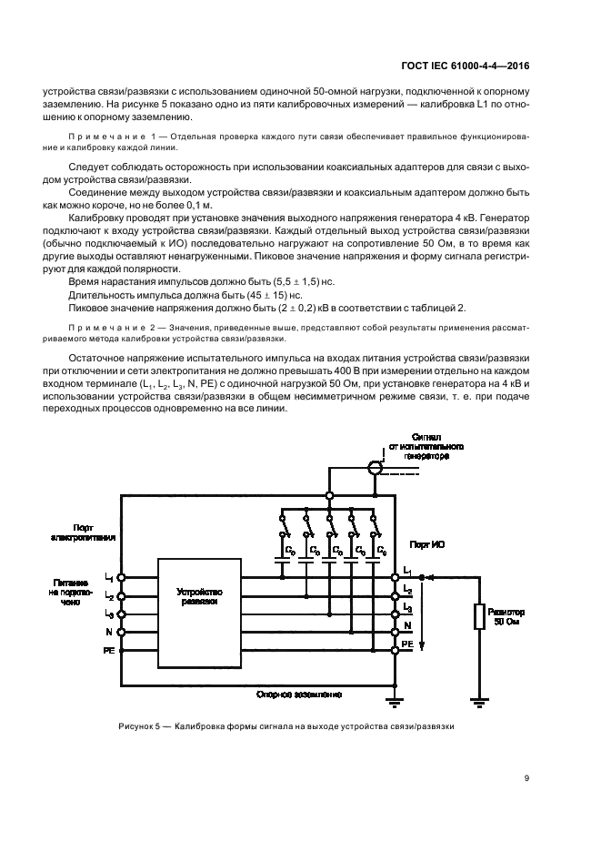 ГОСТ IEC 61000-4-4-2016