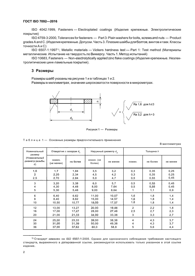 ГОСТ ISO 7092-2016