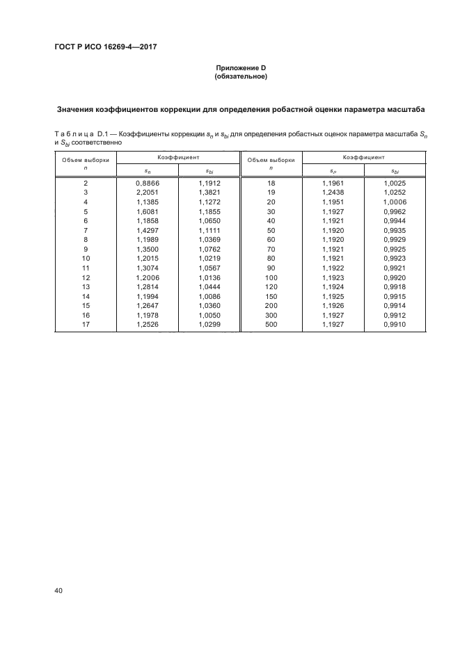 ГОСТ Р ИСО 16269-4-2017