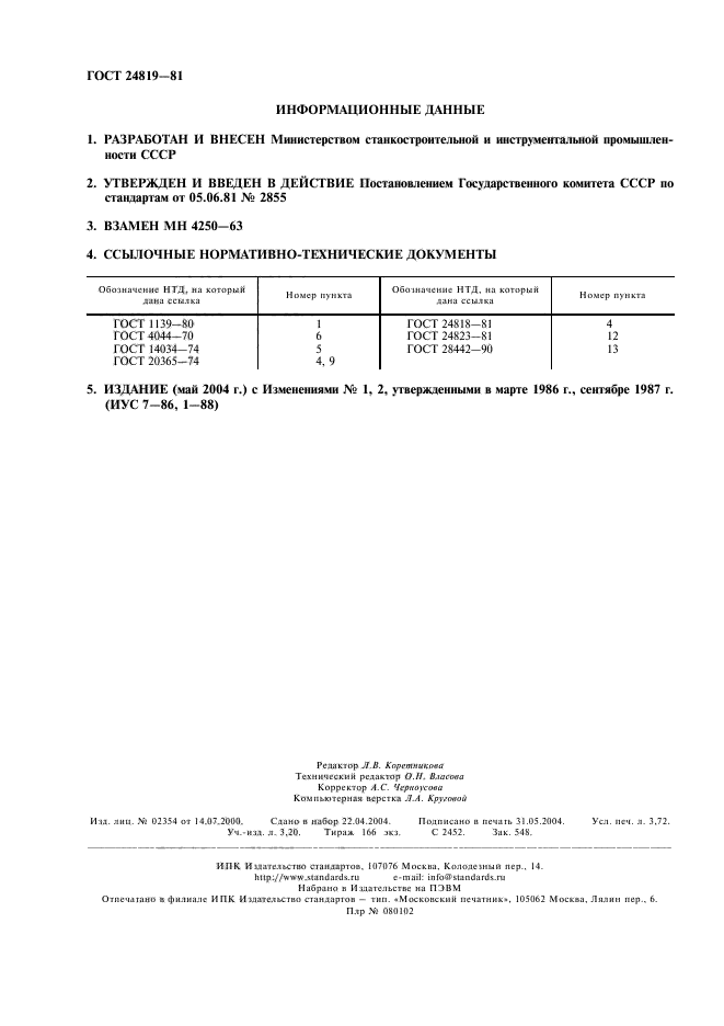 ГОСТ 24819-81