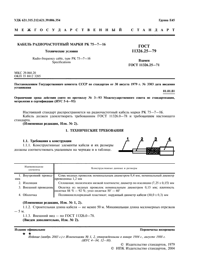 ГОСТ 11326.25-79