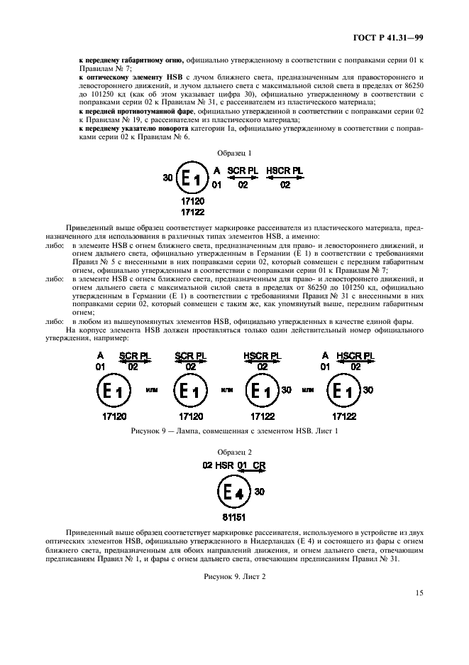 ГОСТ Р 41.31-99