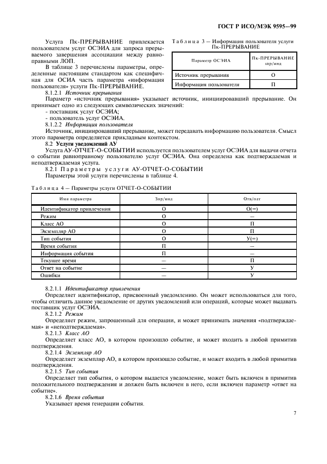 ГОСТ Р ИСО/МЭК 9595-99