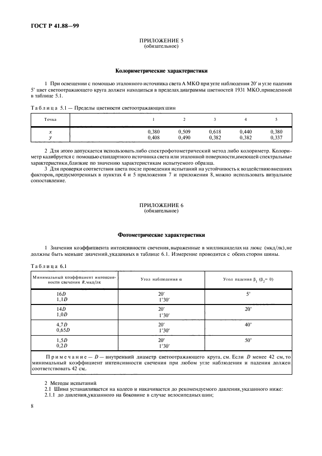 ГОСТ Р 41.88-99