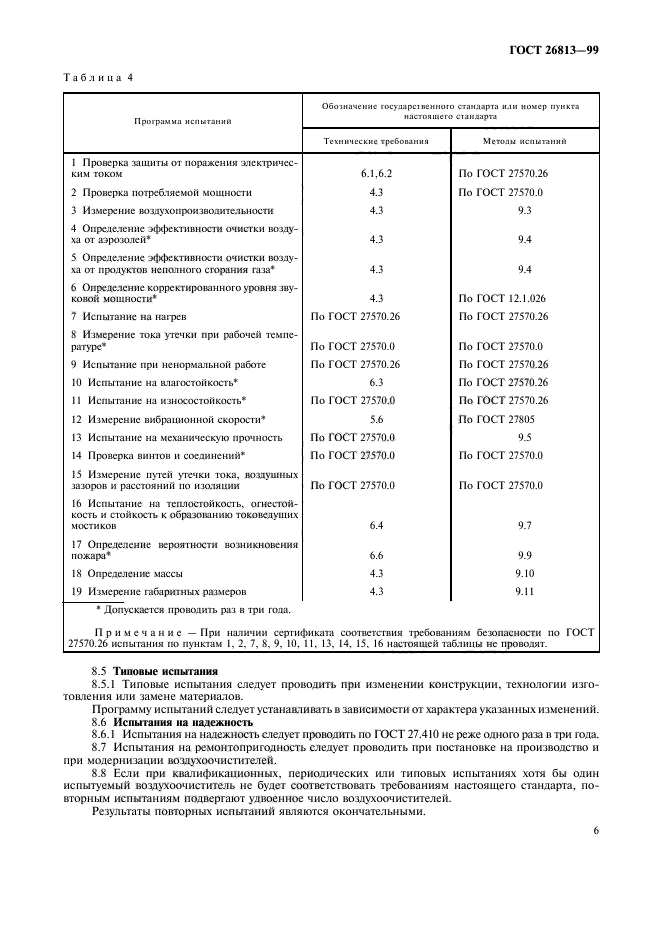 ГОСТ 26813-99