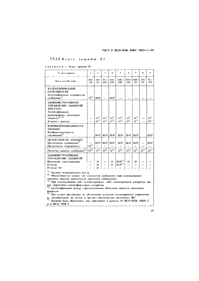 ГОСТ Р ИСО/МЭК МФС 10611-1-95