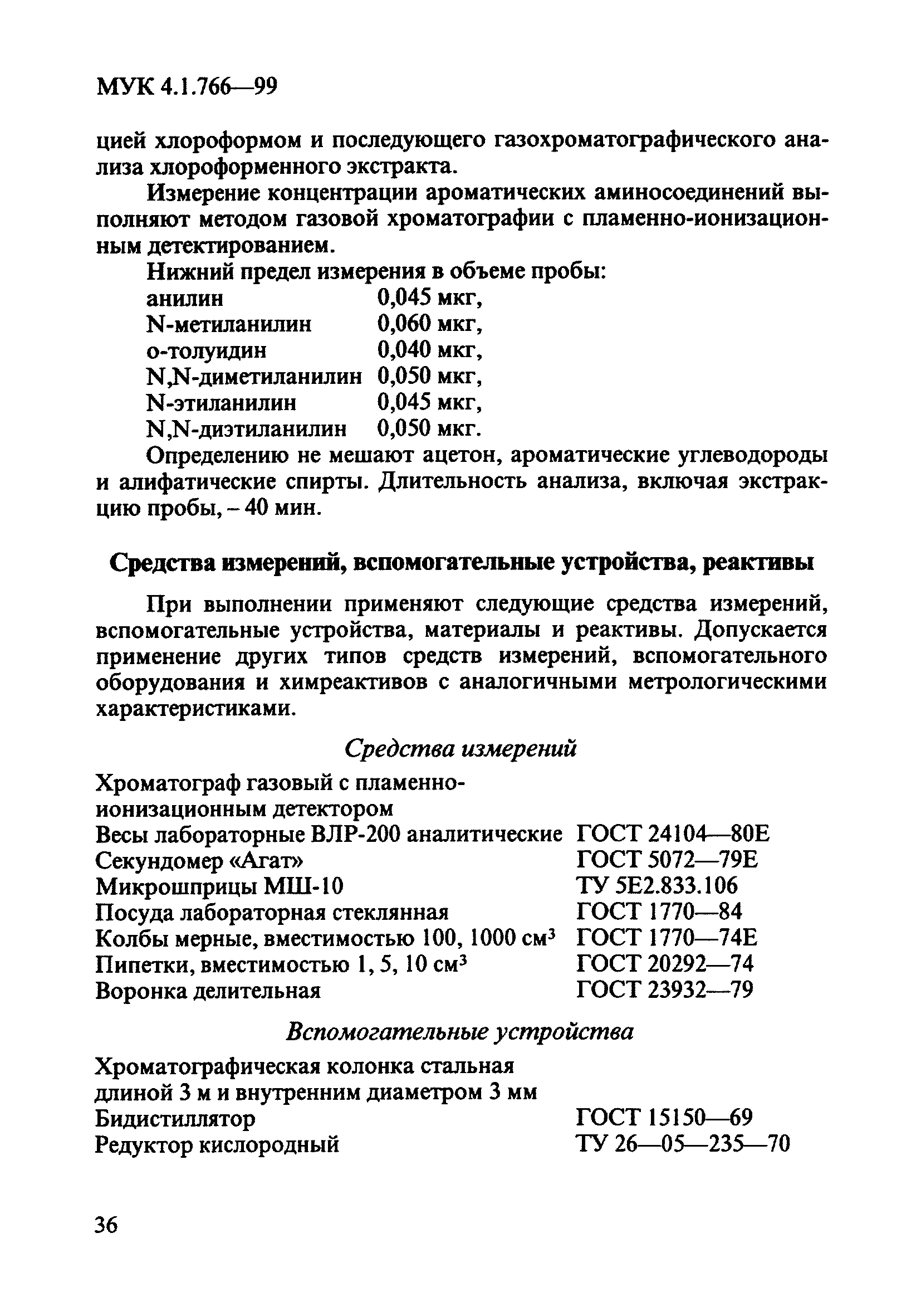 МУК 4.1.766-99