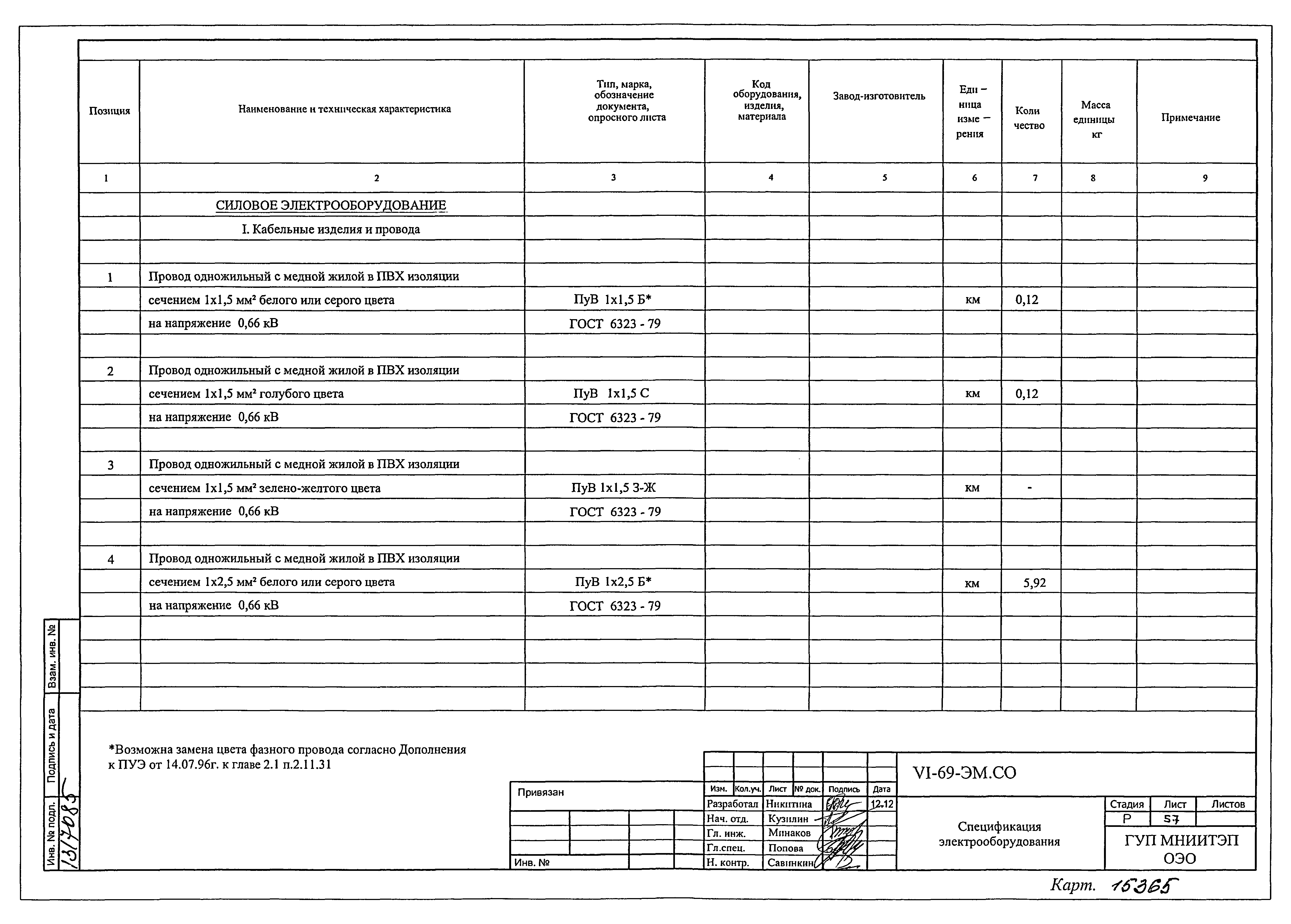 Типовой проект VI-69