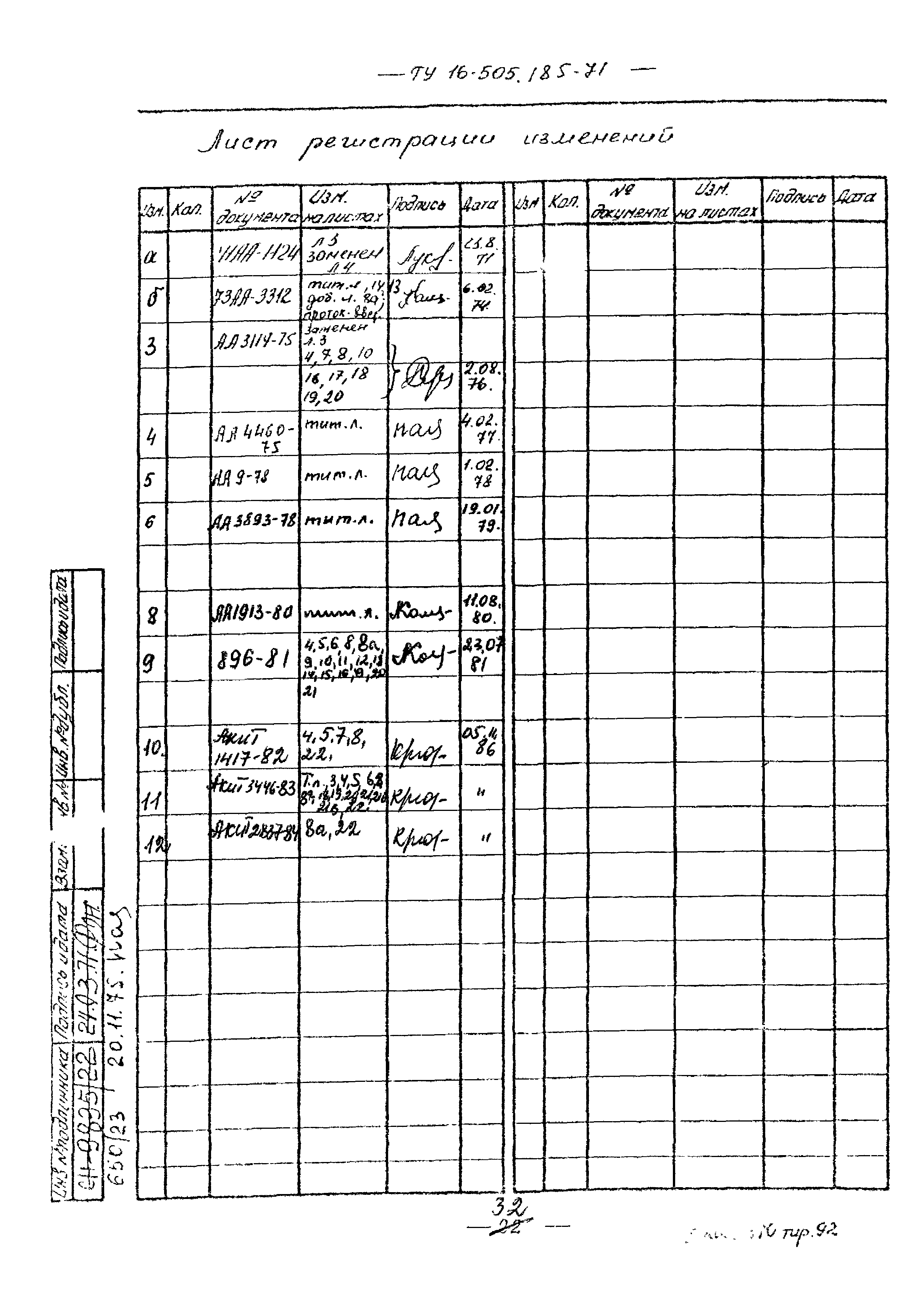 ТУ 16-505.185-71