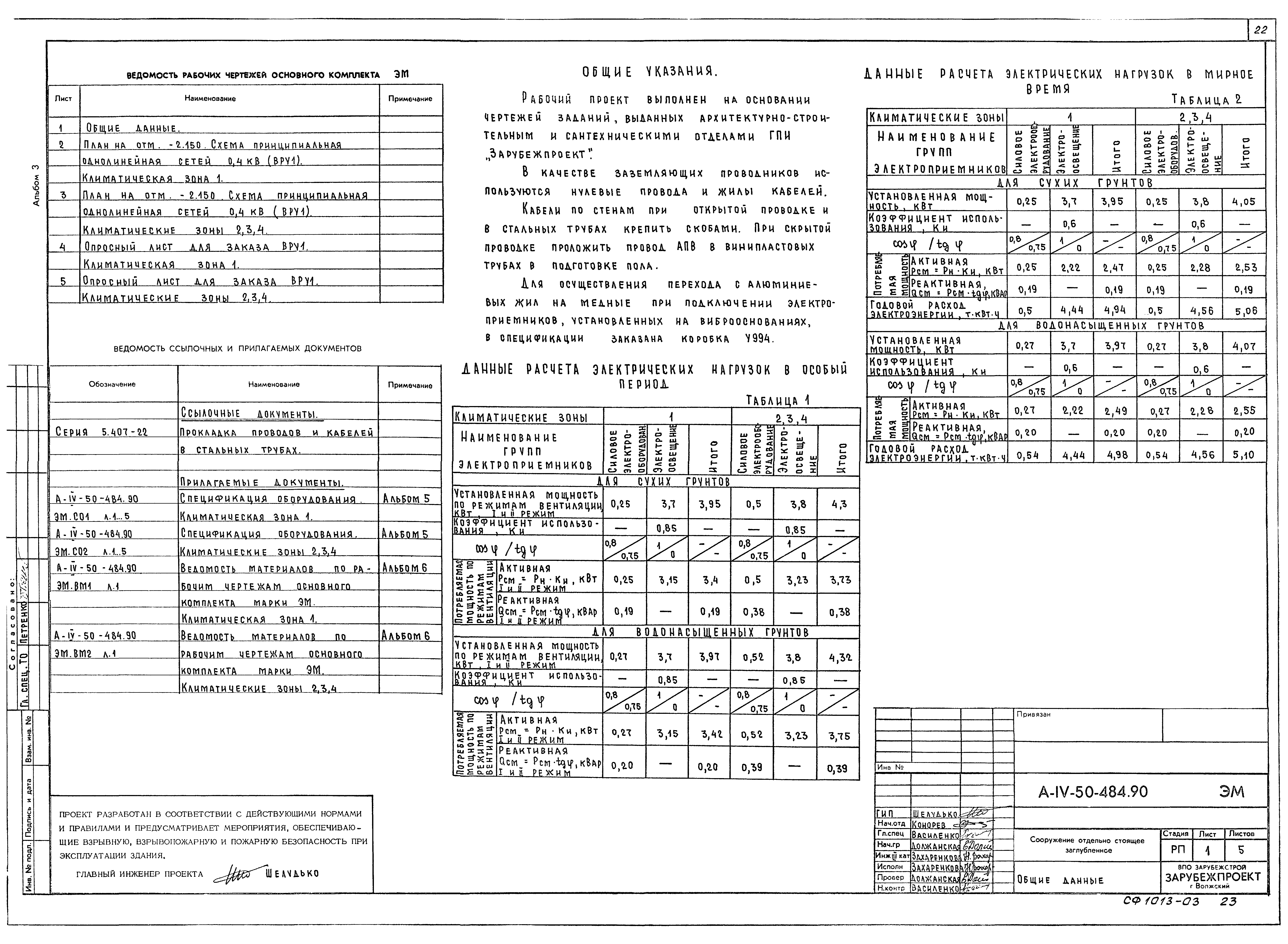 Типовой проект А-IV-50-484.90