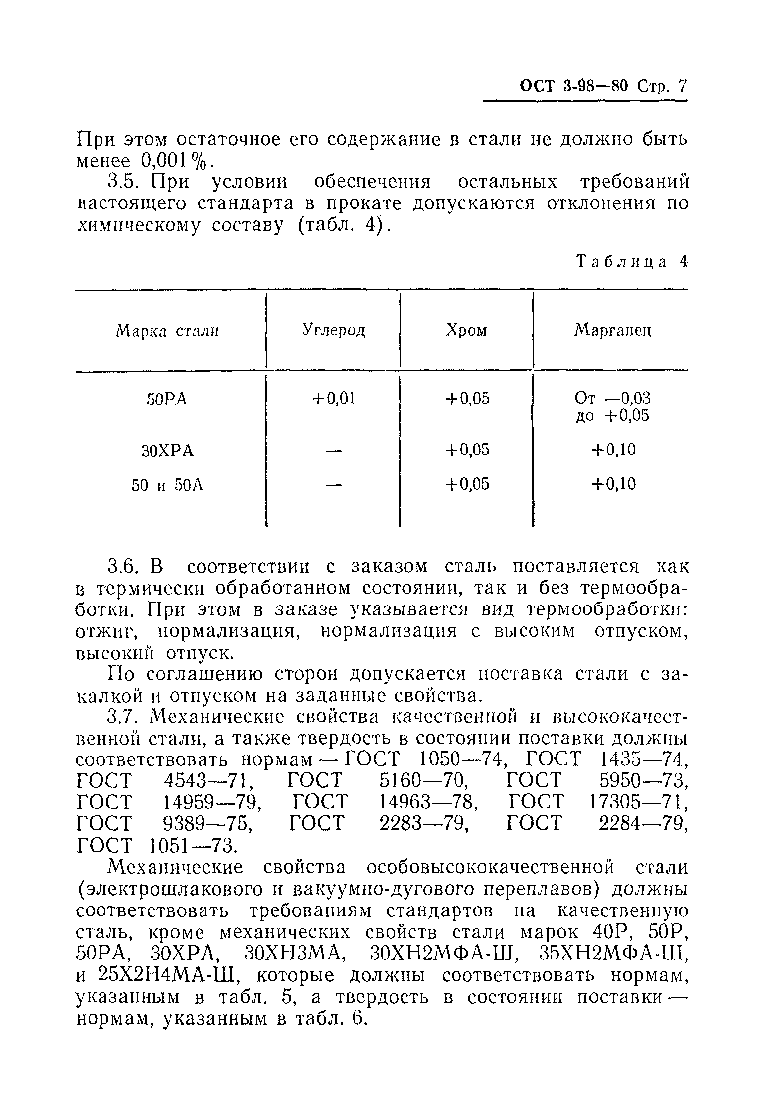 ОСТ 3-98-80