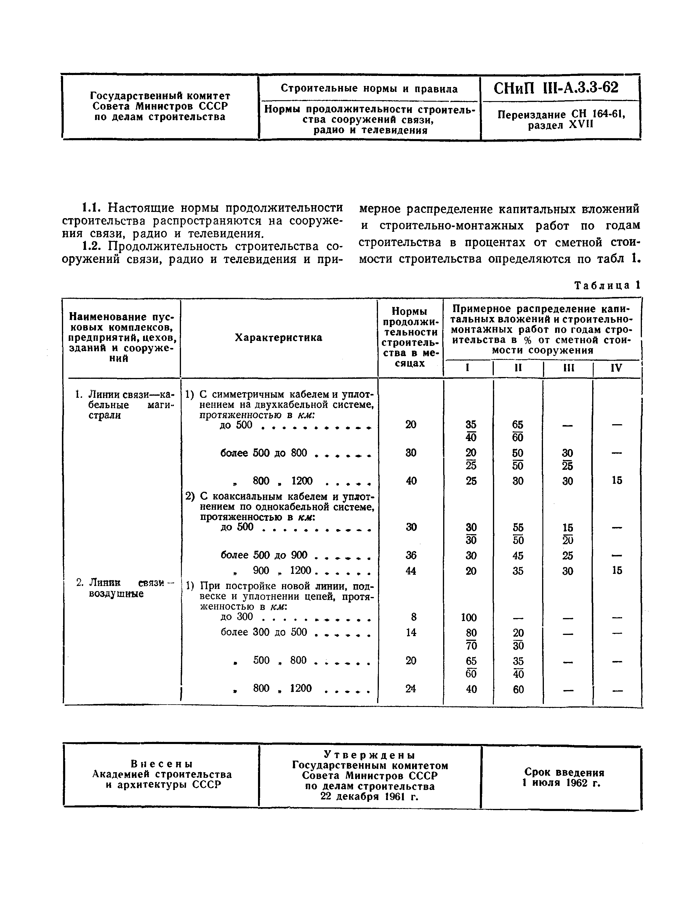 СНиП III-А.3-62