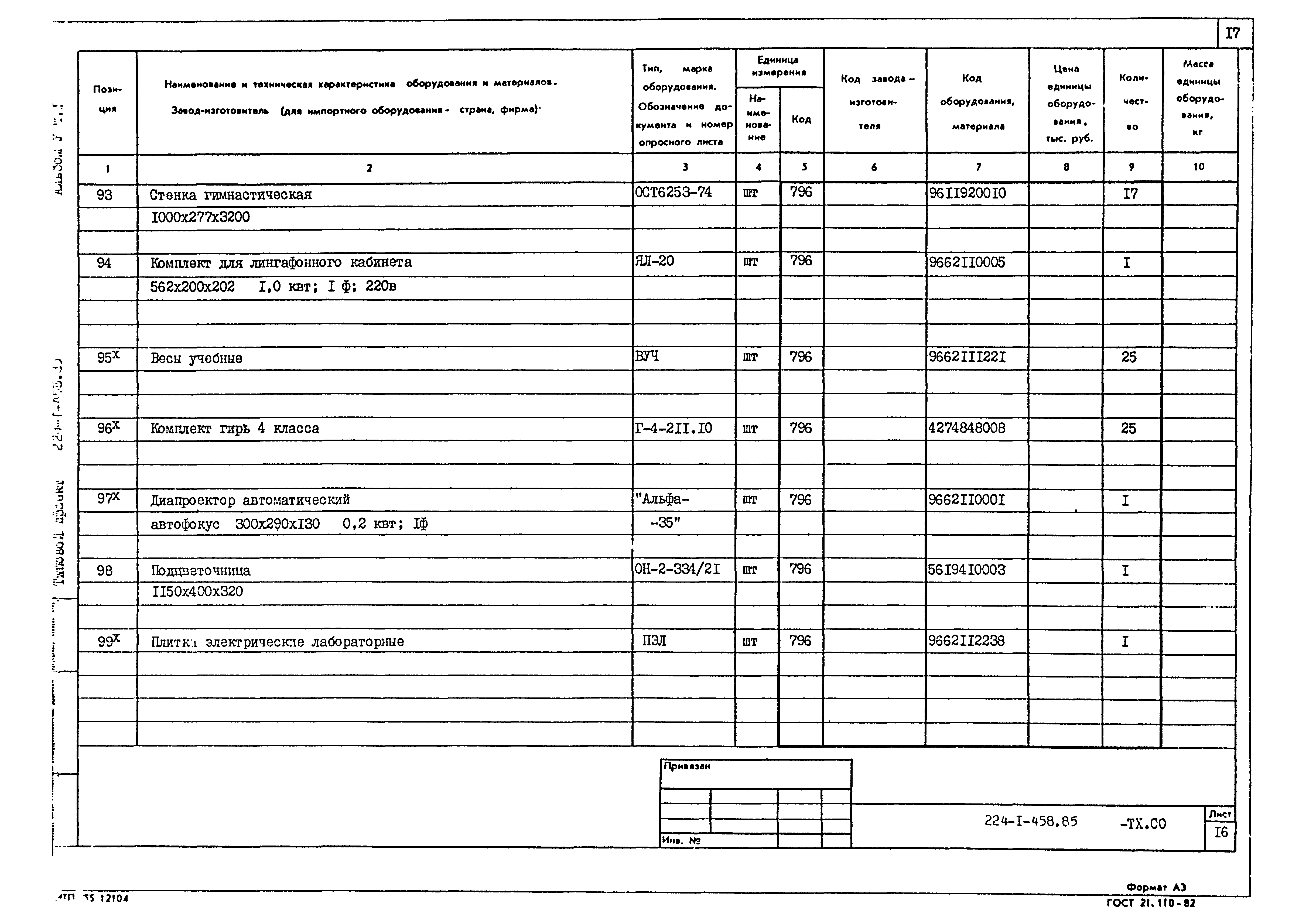 Типовой проект 224-1-458.85