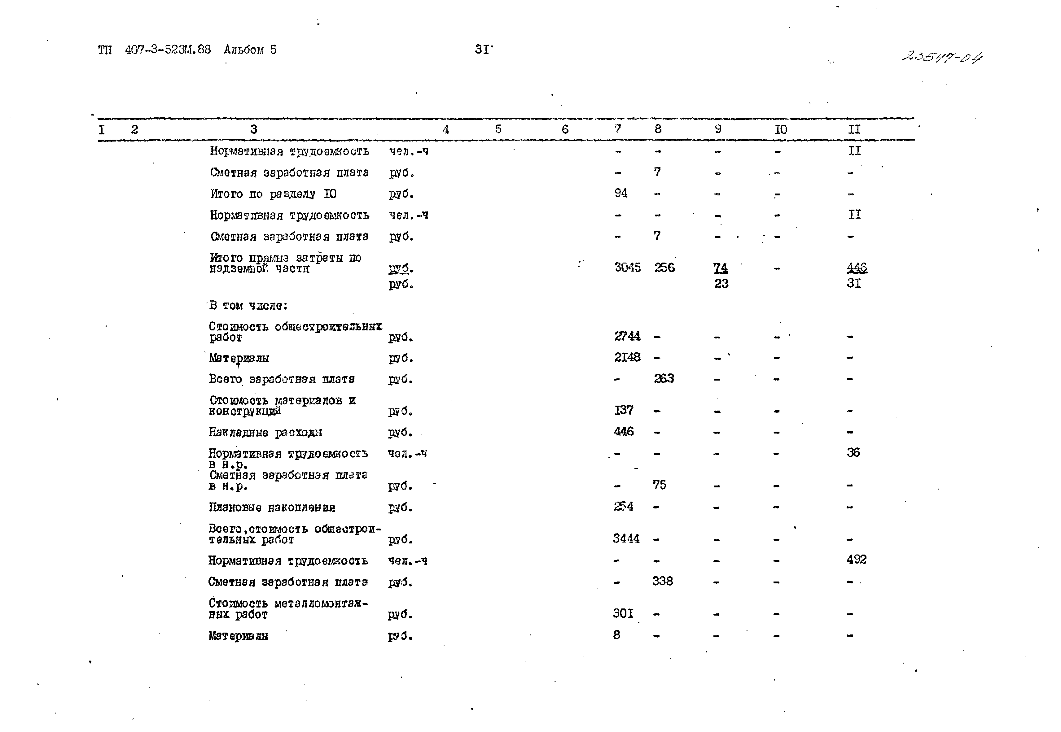 Типовой проект 407-3-523м.88