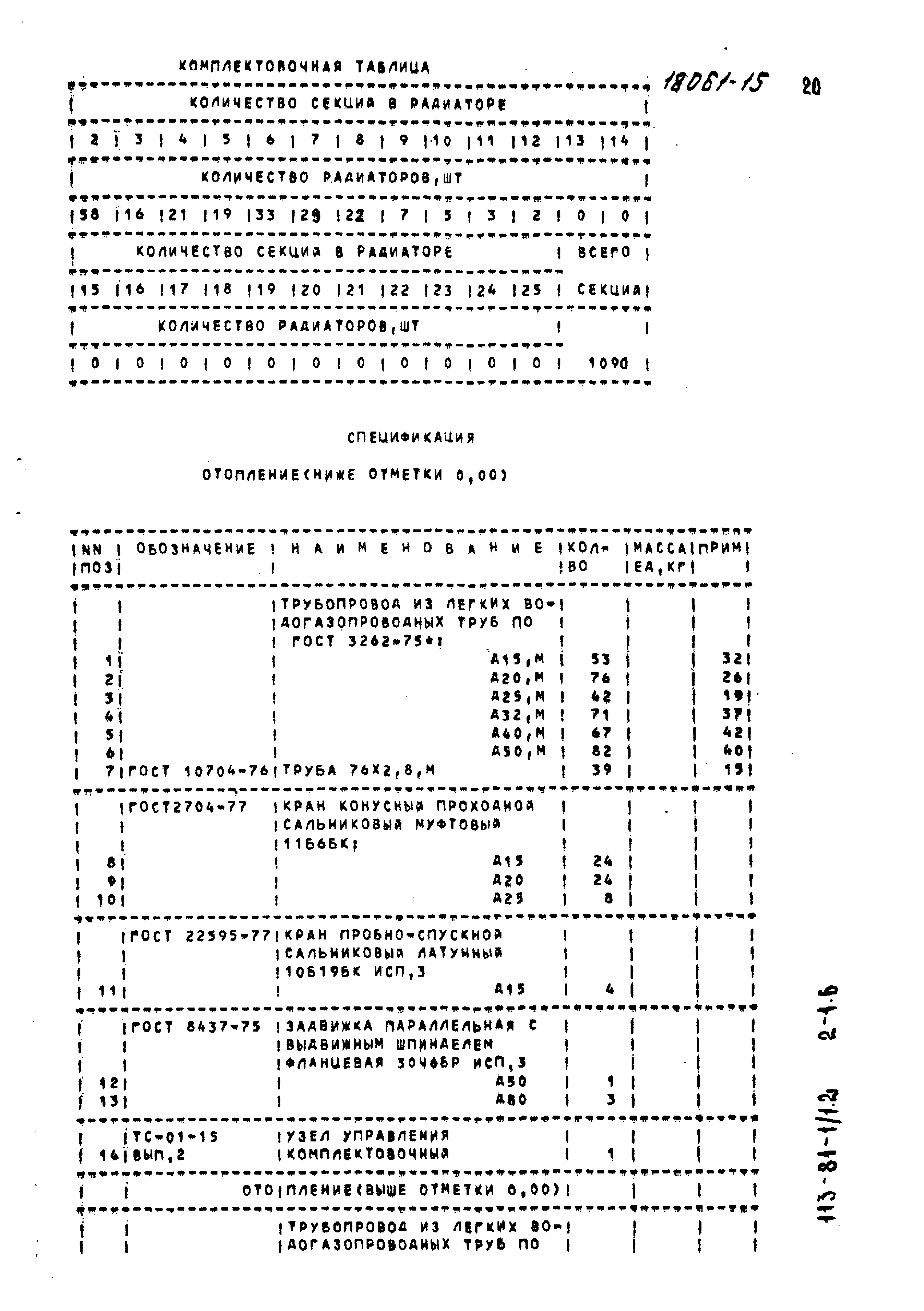 Типовой проект 113-81-1/1.2